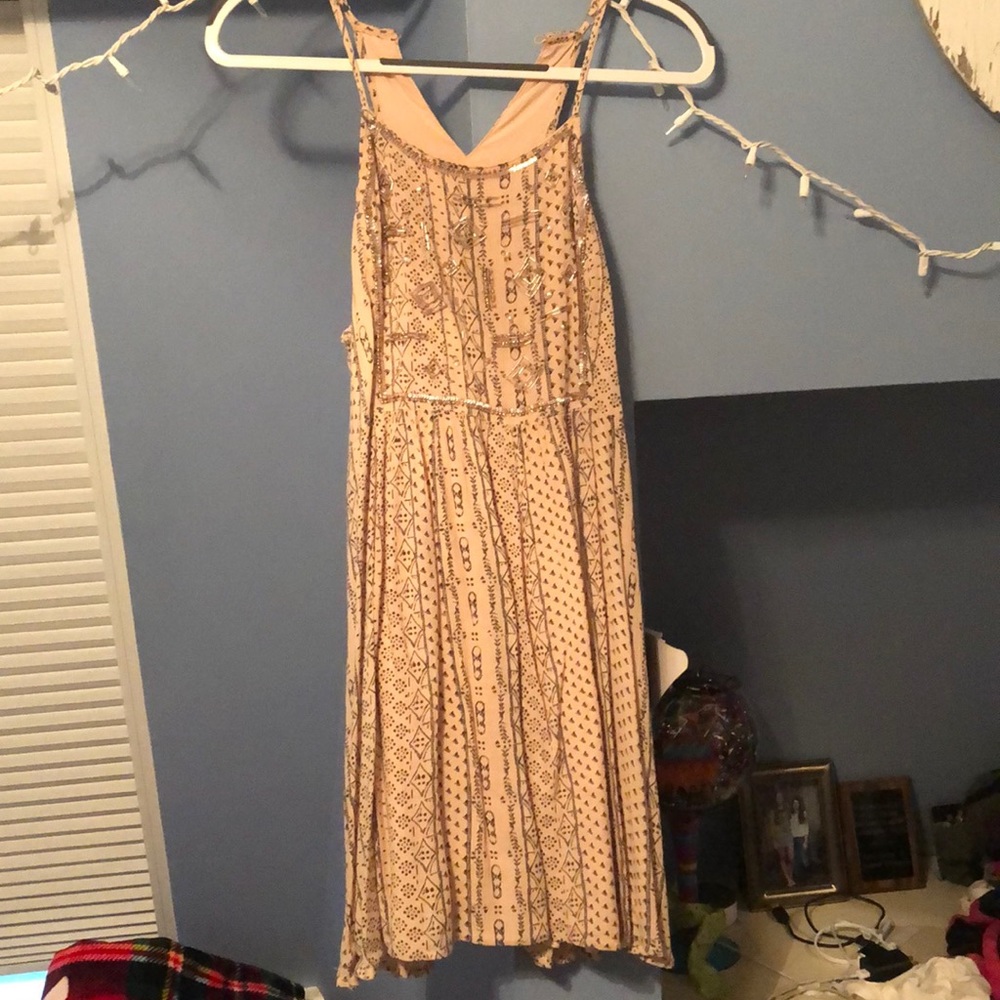 Pale pink dress